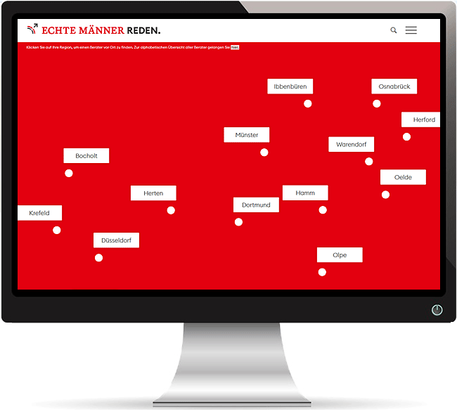 Referenz Weberstellung Echte Männer reden
